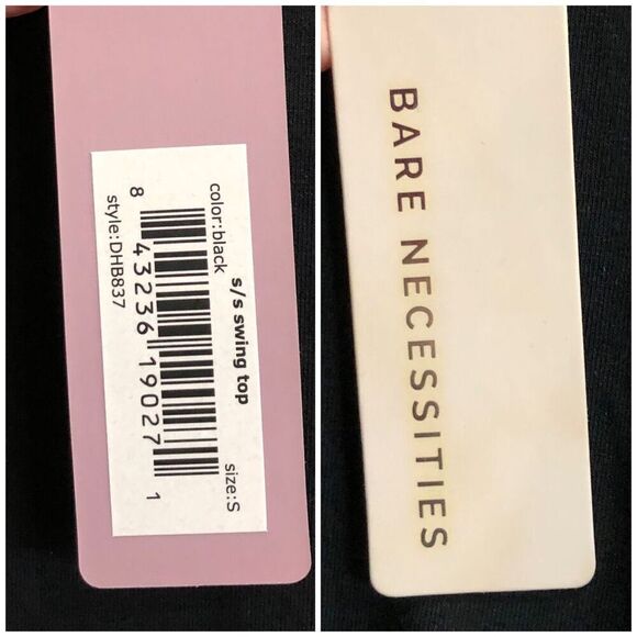 BARE NECESSITIES - NWT L Sz S Sleep/Lounge Set. Short Sleeve Pocket Tee & Shorts - Picture 13 of 14